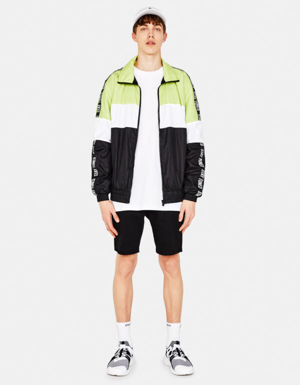 jacket with side stripes 2